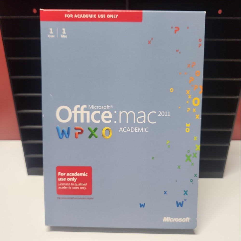Microsoft Office mac 2011 Academic with Product Key